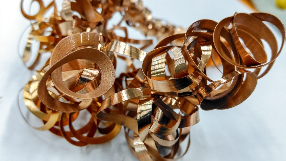 Kupferschrott zum Recycling