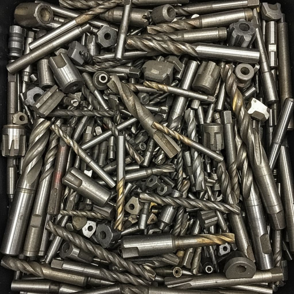Metallschrott und Wertstoffe zum Recycling